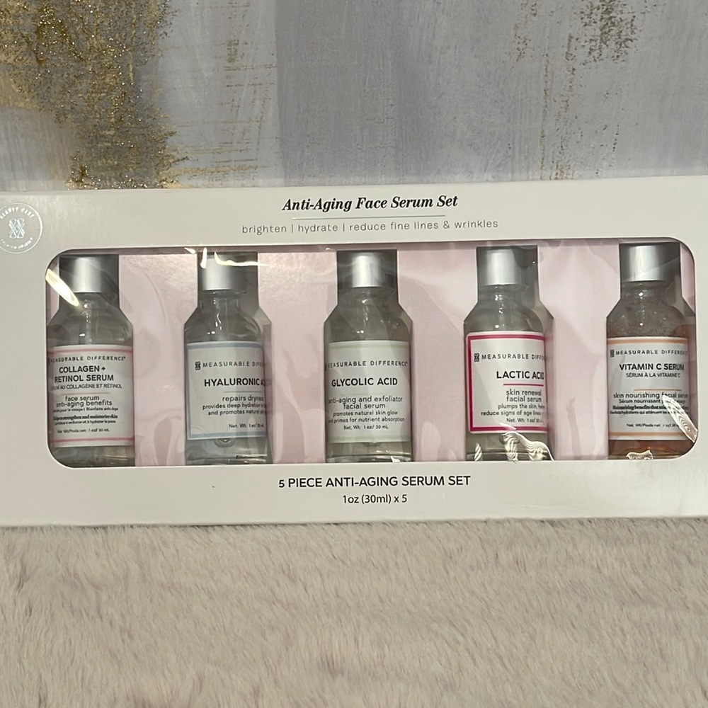 Anti-Aging Face Serum set (set of 5 powerful face serum) 🎁😍